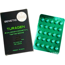 Turinabol Genetic Labs 12 mg 25 comprimidos