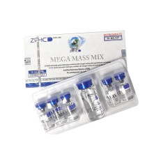 Mega Mass Mix ZPHC - 50 mg (5 frascos × 10 mg)