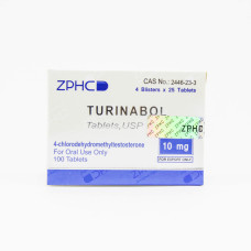 Turinabol 10mg ZPHC - 100 comprimidos (doméstico nos EUA)